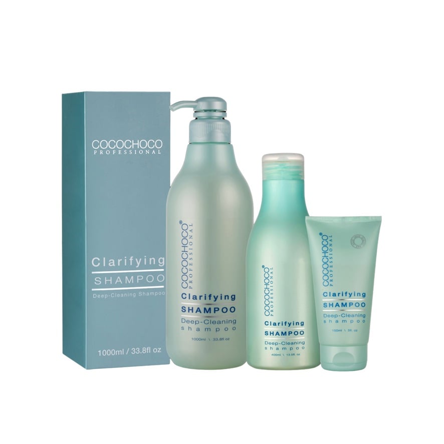 COCOCHOCO clarifying shampoo range