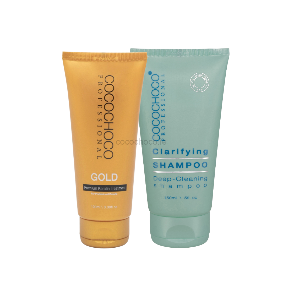 Cocochoco Gold 100ml & Clarifying Shampoo 150ml