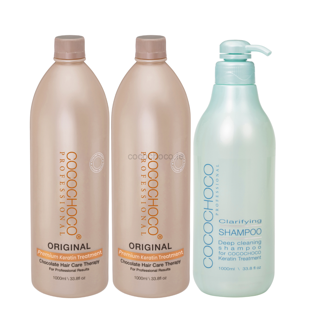 Cocochoco Original 2L & Clarifying Shampoo 1L