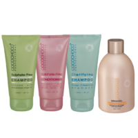250ml Keratin Original + 150ml Clarifying Shampoo + 150ml Sulphate Free Shampoo & Conditioner