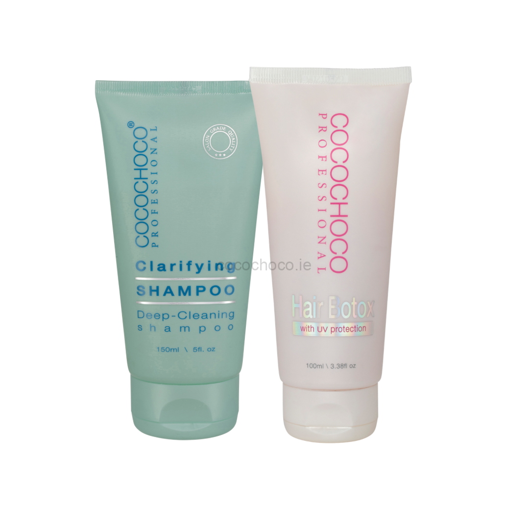 100ml Hair Botox & 150ml Clarifying Shampoo