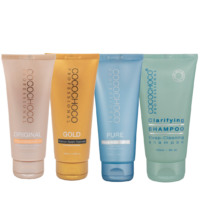 Starter Kit 7: Keratin Original, Pure and Gold 100ml, Clarifying Shampoo 150ml