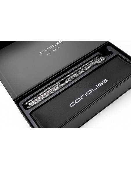Corioliss C3 Soft Touch Straightener: Silver Paisley Finish - Image 6