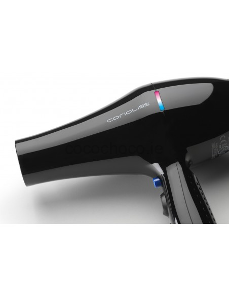 Corioliss Flow Power Hair Dryer: Black Gloss Finish - Image 2