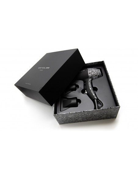 Corioliss Flow Hair Dryer: Silver Paisley Soft Touch Finish - Image 7