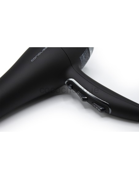 Corioliss Flow Hair Dryer: Black Soft Touch Finish - Image 3