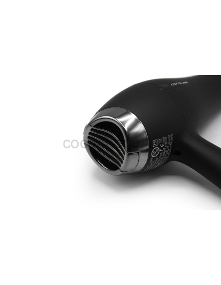 Corioliss Flow Hair Dryer: Black Soft Touch Finish - Image 4