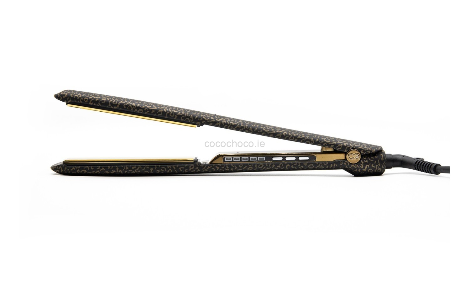 Corioliss C3 Soft Touch Straightener: Gold Leopard Finish - Image 2