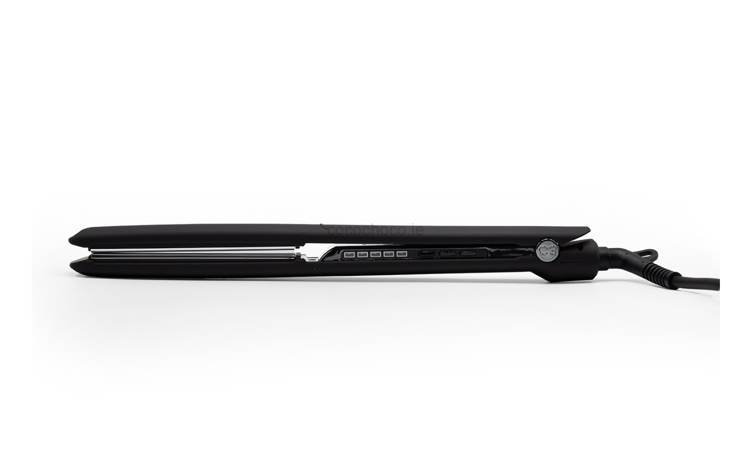 Corioliss C3 Black Soft Touch Chrome Straightener - Image 3