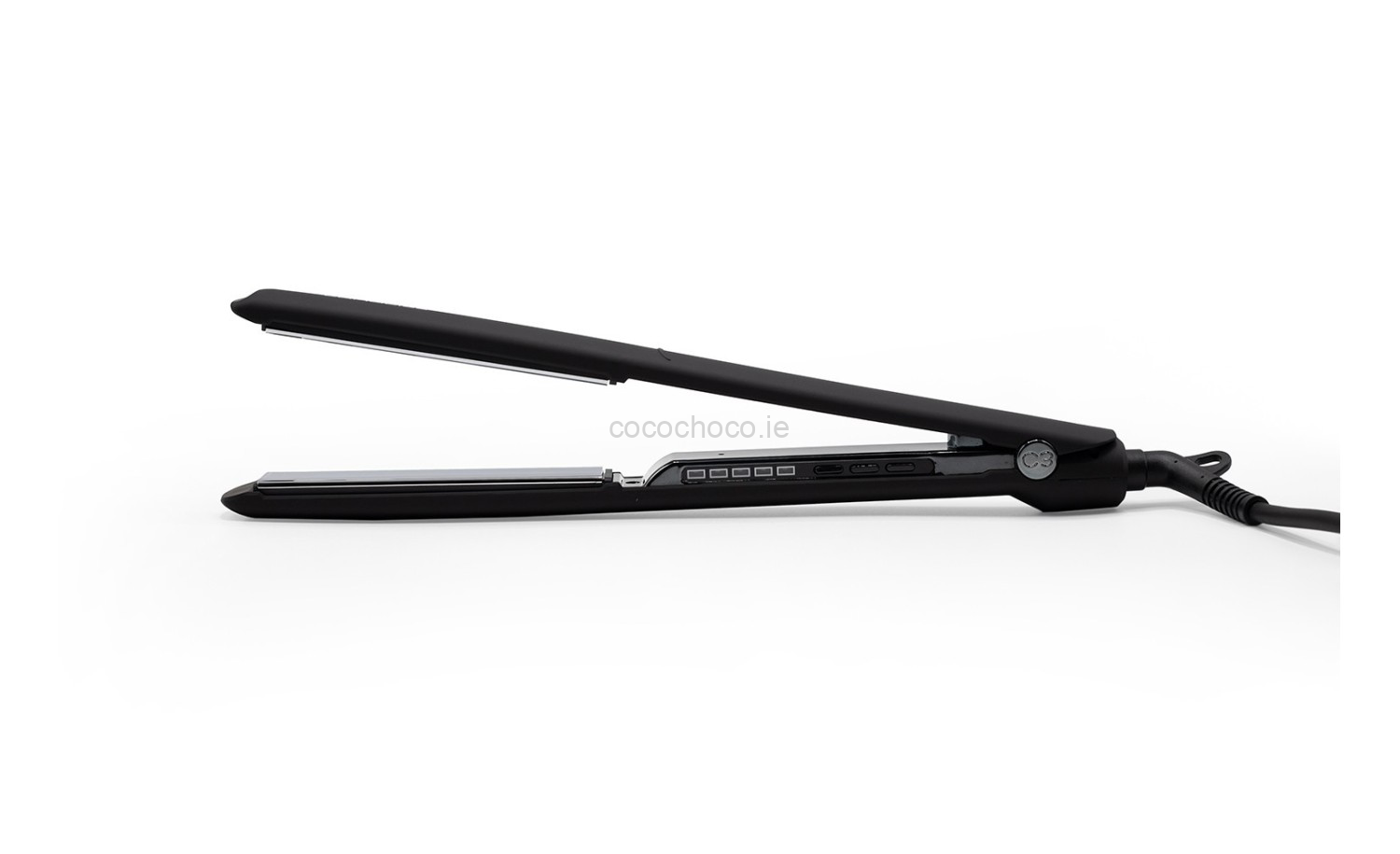 Corioliss C3 Black Soft Touch Chrome Straightener - Image 2