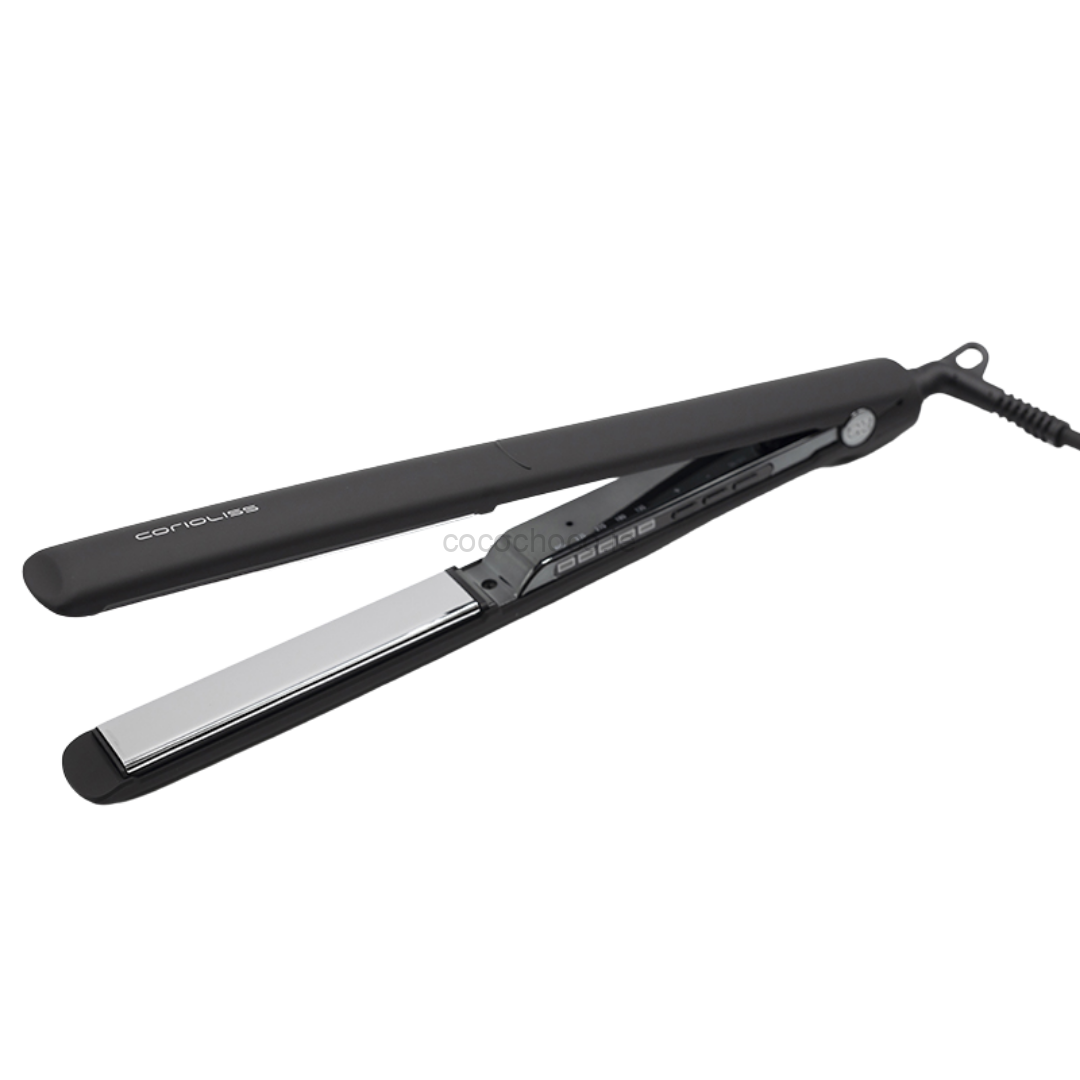 Corioliss C3 Black Soft Touch Chrome Straightener