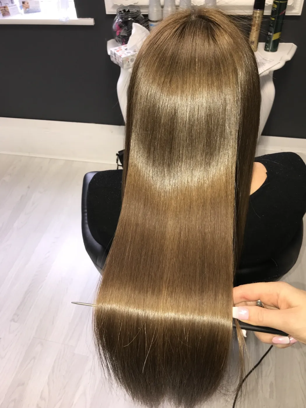 Hair after COCOCHOCO Hair Botox treatment, case 2