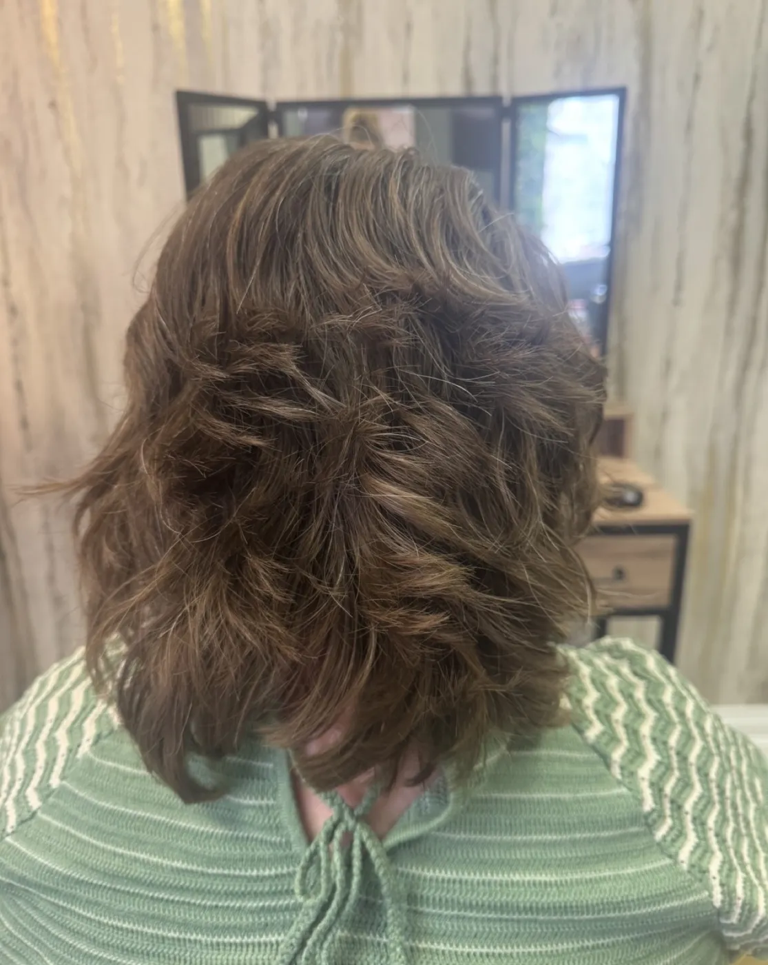 Hair before COCOCHOCO Onyx treatment, case 2