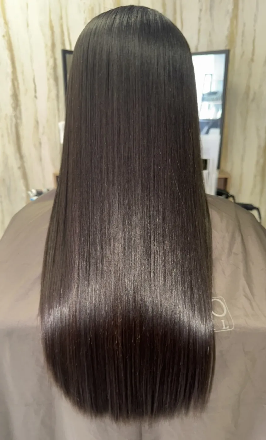 Hair after COCOCHOCO Onyx treatment, case 3