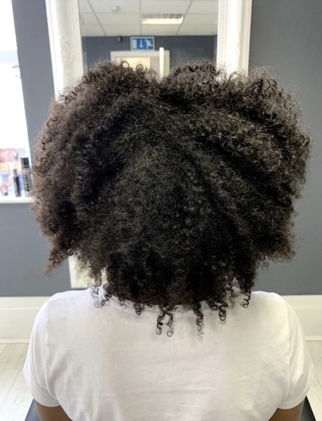 Hair before COCOCHOCO Original treatment, case 3