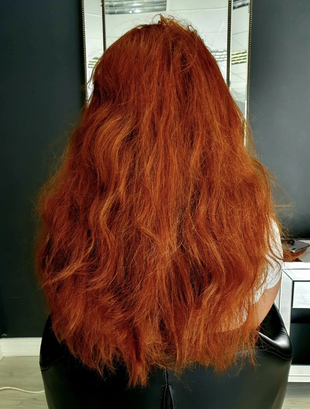 Hair before COCOCHOCO Original treatment, case 4